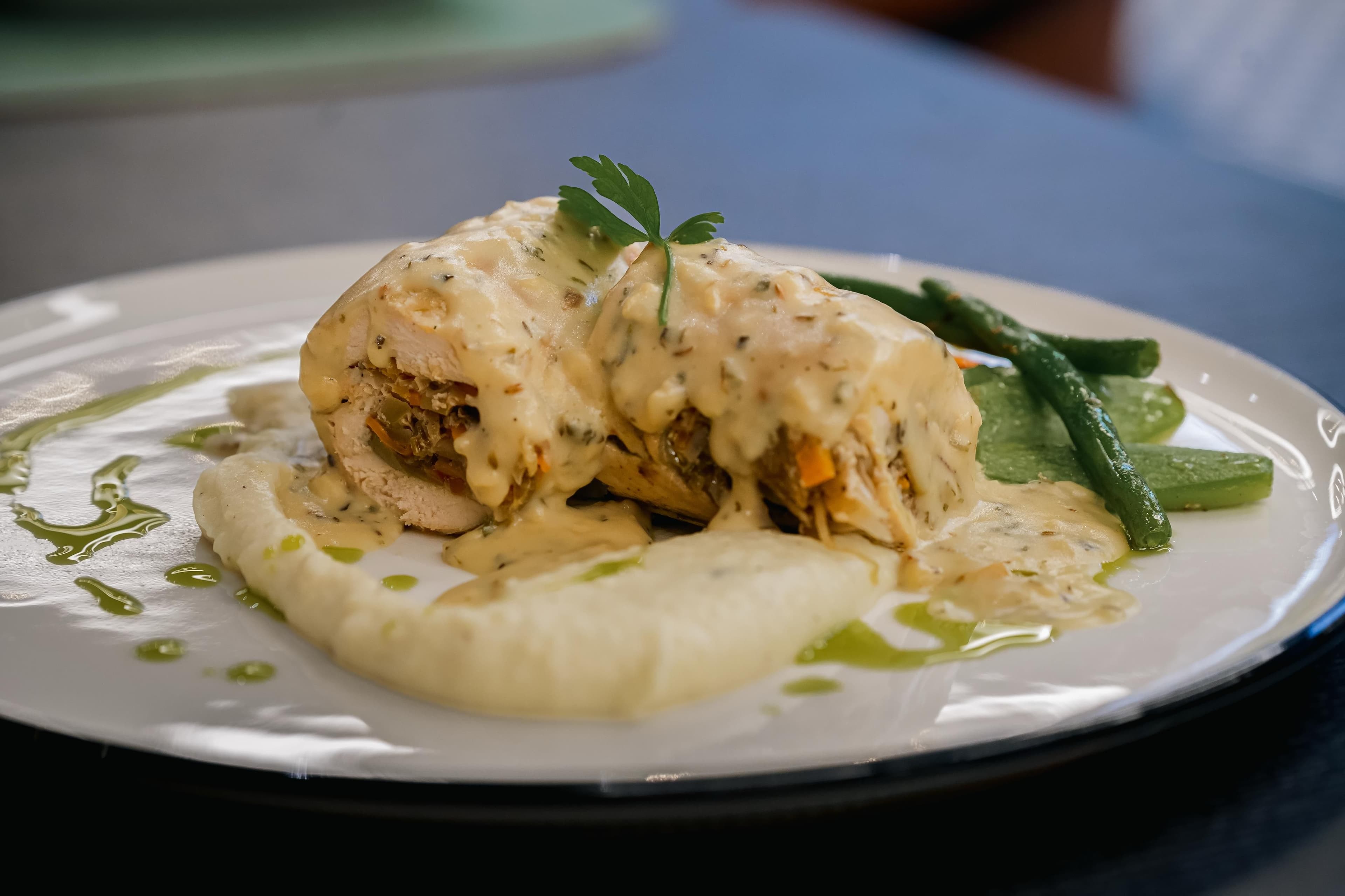 Florentine Chicken Roll