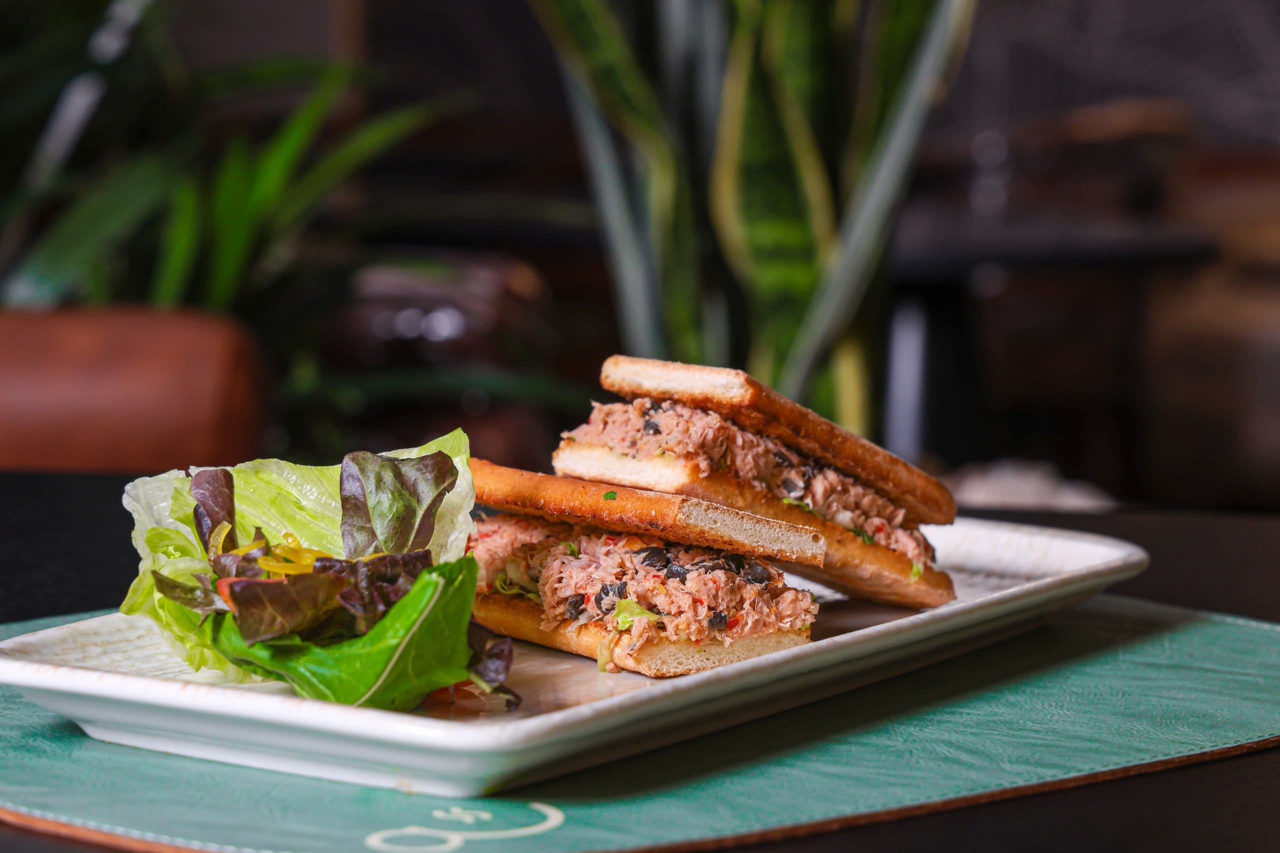 Libyan Style Tuna Sandwich